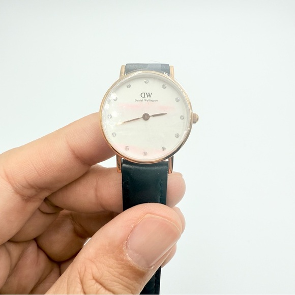 NWT Daniel Wellington Ladies Watch Diamond Dial Classy Sheffield 34mm - Picture 1 of 9